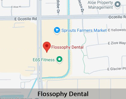 Map image for Teeth Whitening in Chandler, AZ